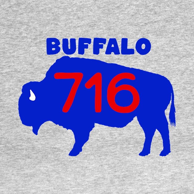 Buffalo New York NY 716 Bison by LizardIsland